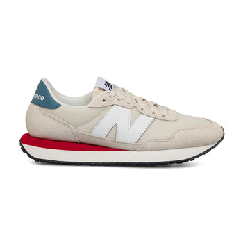 Sneakers beige da uomo con maxi-logo laterale New Balance 237, Brand, SKU s323000424, Immagine 0